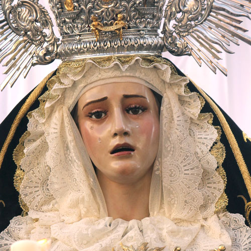 Virgen de la Aurora, Cofradía de la Vera Cruz de Baeza